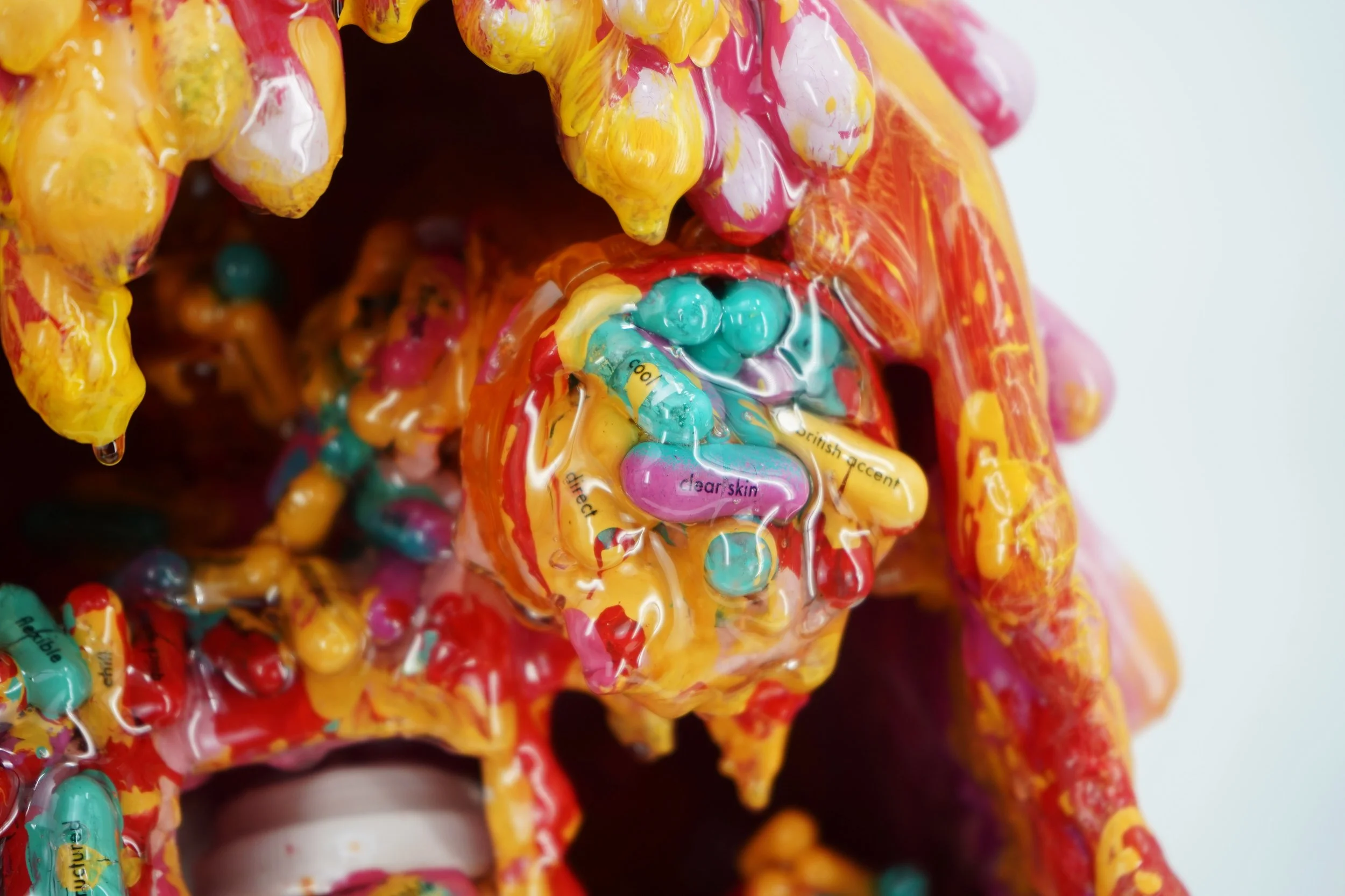 sophia-huang-artist-the-public-pinks-prescription-close-view-mixed-media-sculpture-2025