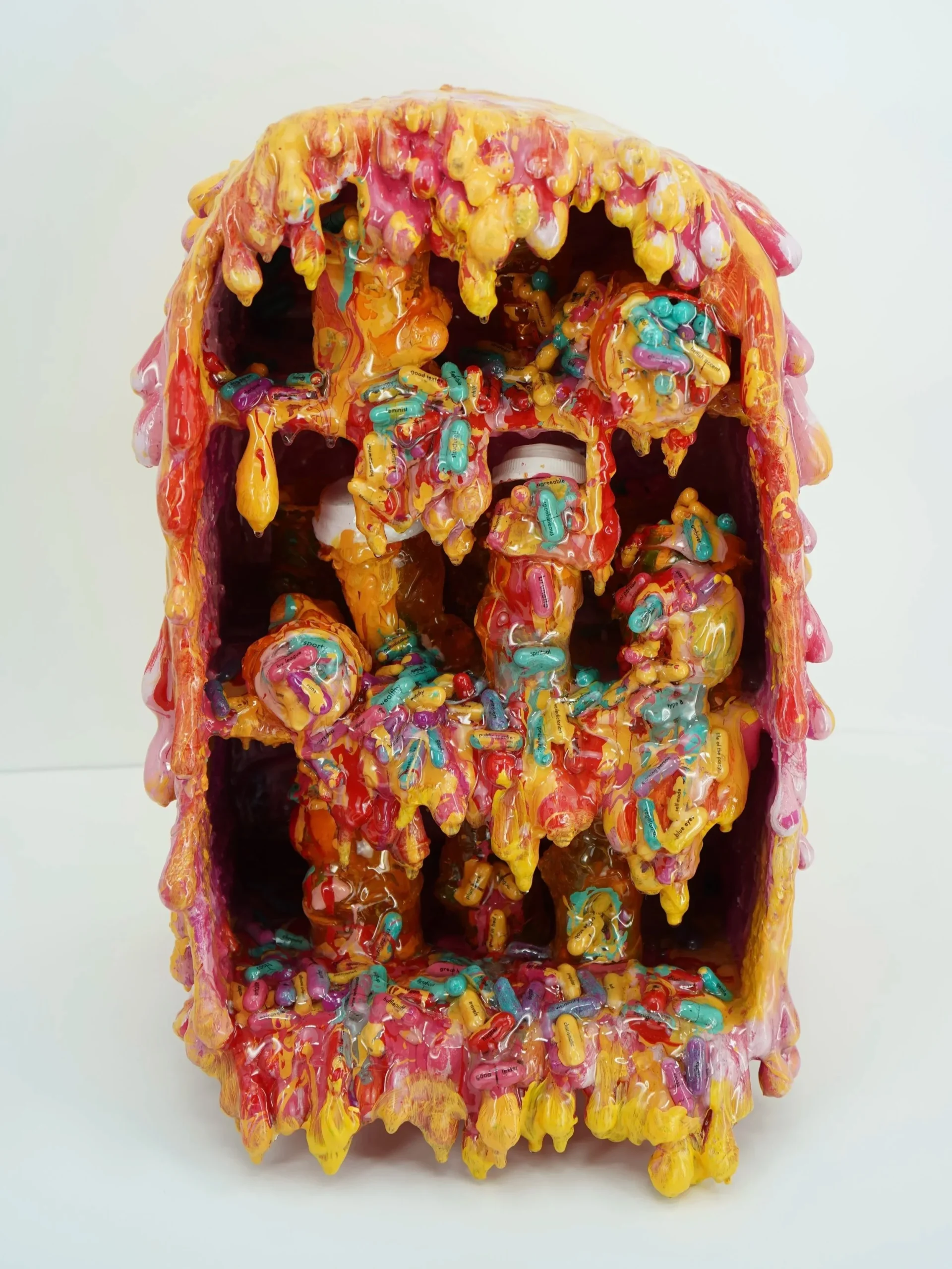sophia-huang-artist-the-public-pinks-prescription-front-view-mixed-media-sculpture-2025